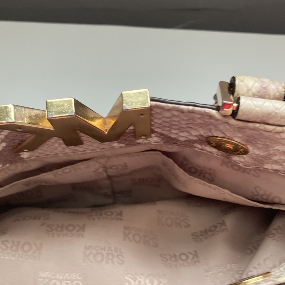Michael Kors Python Bag And Wallet - image 3